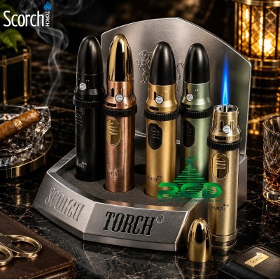 SCORCH TORCH SINGLE FLAME MISSILE ASST. COLOR - 6PC/ DISPLAY